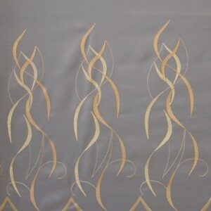 1080  Stickereistore beige/apricot 255 cm
